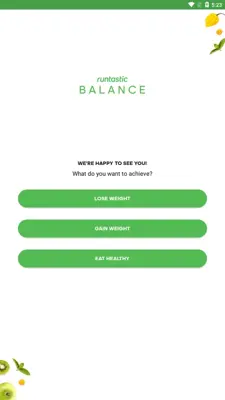 Runtastic Balance Food Tracker & Calorie Counter android App screenshot 5