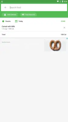 Runtastic Balance Food Tracker & Calorie Counter android App screenshot 8